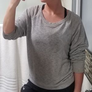 Oversized grey sweater